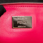Fendi baguette bag shearling Nappa lambskin Pink SHW