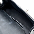 CHANEL SMALL BOY BAG PATENT BLACK MULTICOLOUR HARDWARE