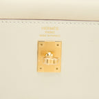 HERMES KELLY 25 COLORMATIC SWIFT NATA/CHAI/LIME/MAUVE SYLVESTRE GHW