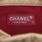 CHANEL GABRIELLE BACKPACK BEIGE/ BLACK DOUBLE COLOUR HARDWARE