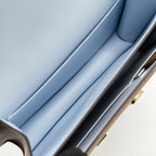 Hermes Mini Constance Chevre Mysore Kraft/Bleu Brume GHW