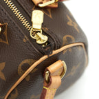 LOUIS VUITTON NANO SPEEDY MONOGRAM CANVAS