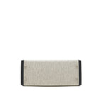 Hermes Kelly 28 Toile H Black/ Grey SHW