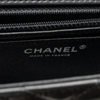 Chanel Mini Rectangular Flap Bag Lambskin SO Black (Microchip)