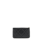 CHANEL 19 SMALL POUCH GOATSKIN BLACK GHW