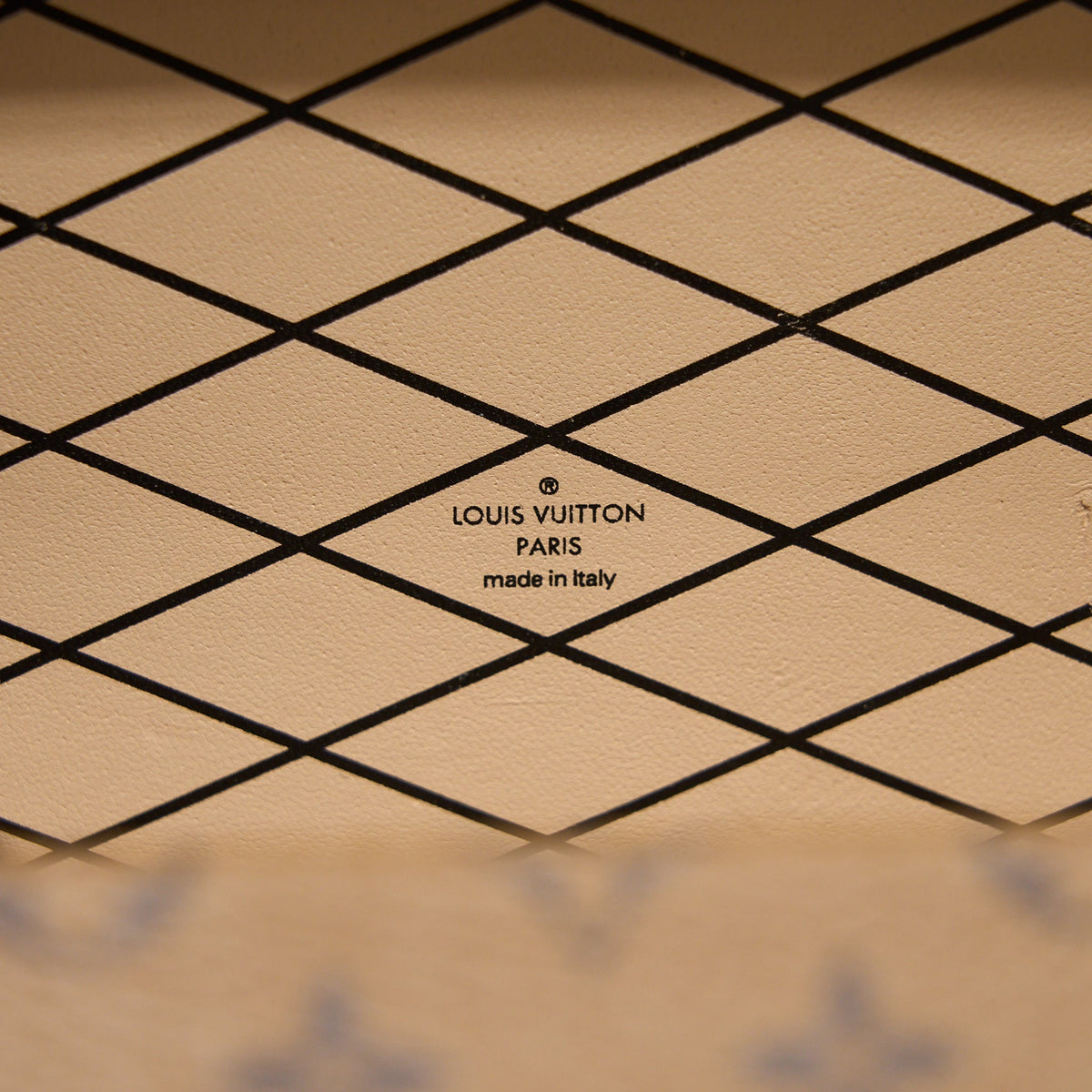 LOUIS VUITTON PETIT MALLE MONOGRAM REVERSE CANVAS GHW