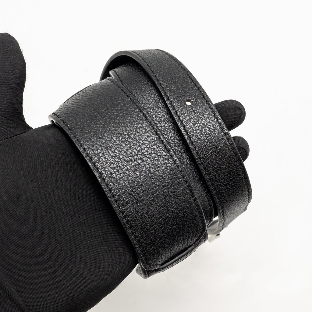 Loewe Medium Puzzle Bag Calfskin Black SHW