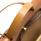 Hermes Herbag 31 Zip Bag Canvas/ Hunter Chai/ Natu Sable/Fauve/Cuivre GHW