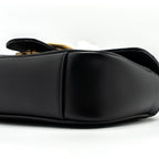 GUCCI MINI MARMONT CALFSKIN BLACK GHW