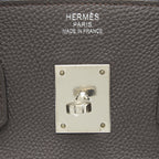 HERMES BIRKIN 35 TOGO 8F GRIS ETAIN SHW