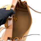 Hermes Herbag 31 Zip Bag Canvas/ Hunter Chai/ Natu Sable/Fauve/Cuivre GHW