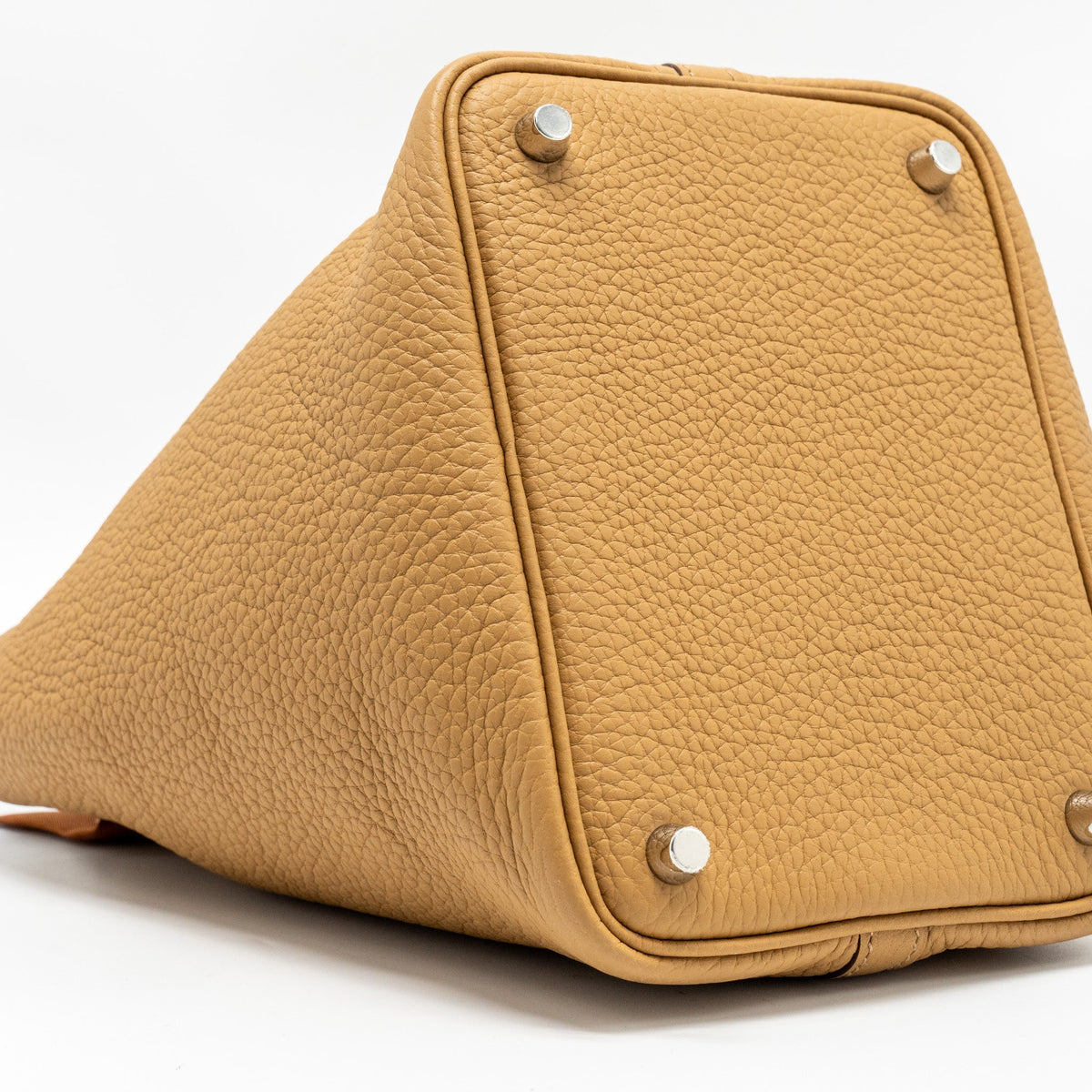Hermes Picotin 18 lock bag clemence biscuit SHW