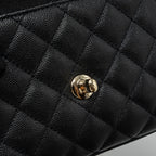 CHANEL COCO HANDLE EXTRA  MINI CAVIAR BLACK LGHW(MICROCHIP)