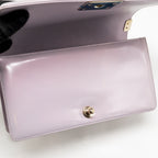 Chanel 16P Medium Boy Bag IRIDESCENT Glazed Calfskin Light Purple LGHW