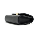 CHANEL 23P TOP HANDLE MINI FLAP BAG CAVIAR BLACK LGHW (MICROCHIP)
