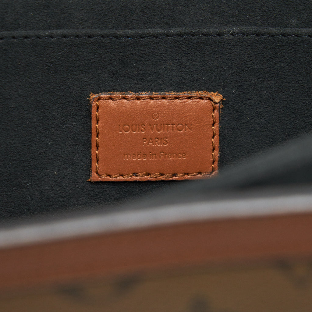 LOUIS VUITTON DAUPHINE FLAP BAG REVERSE MONOGRAM
