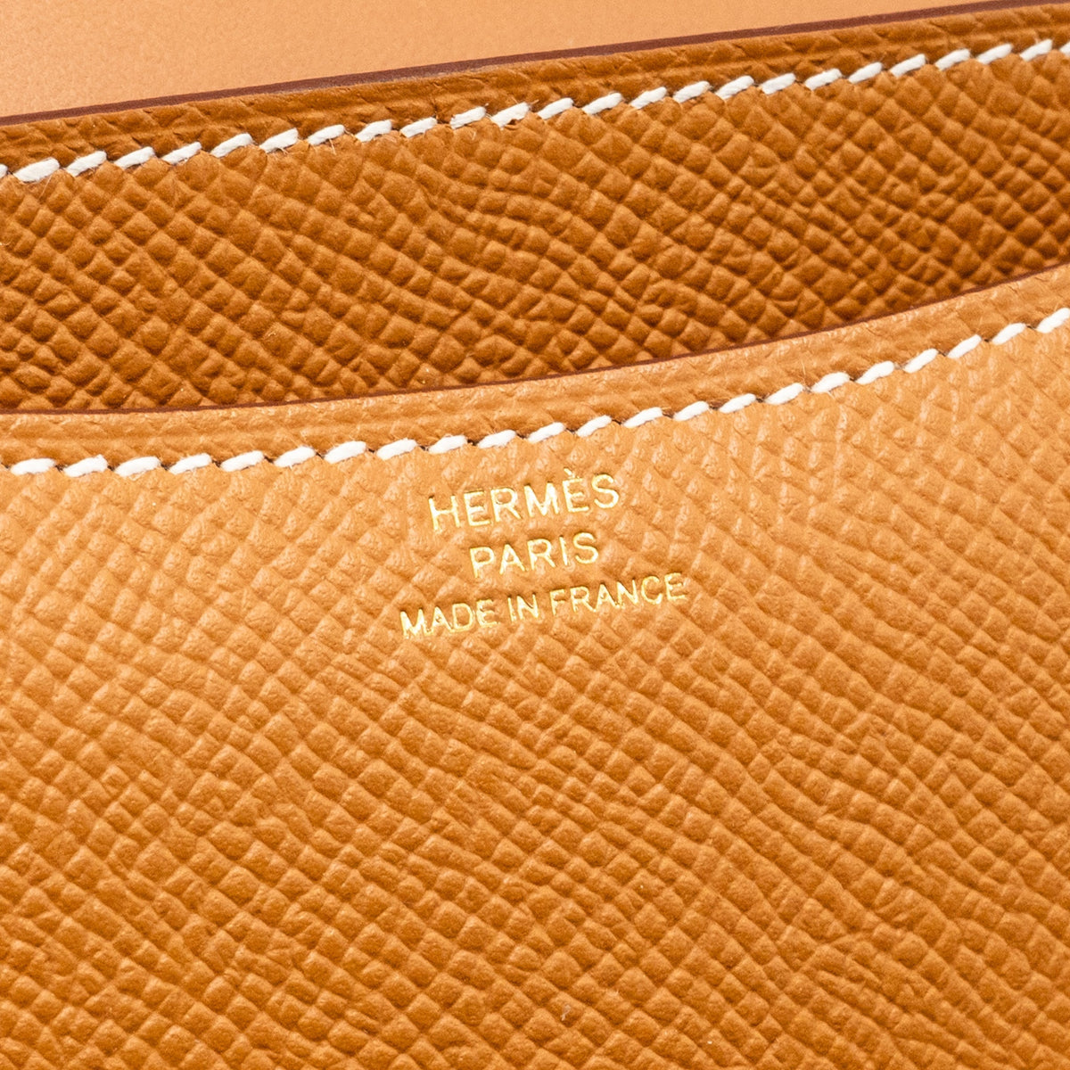 Hermes mini constance epsom gold RGHW