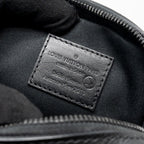LOUIS VUITTON DANUBE MESSENGER BAG TAIGA BLACK/RAINBOW BLACK HARDWARE