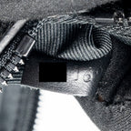 LOUIS VUITTON DANUBE MESSENGER BAG TAIGA BLACK/RAINBOW BLACK HARDWARE