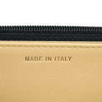 CHANEL VELVET PEARL CRUSH WALLET ON CHAIN BLACK LGHW