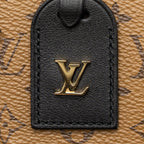 LOUIS VUITTON CHAPEAU NECKLACE/CHAIN BAG MONOGRAM REVERSE CANVAS BLACK GHW