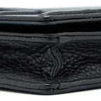 DIOR DIORAMA WALLET ON CHAIN GRAINED CALFSKIN BLACK LGHW