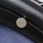 HERMES HERBAG 31 ZIP BAG TOLIE H BERLINE CANVAS/VACHE HUNTER BLUE ENCRE/BLACK SHW