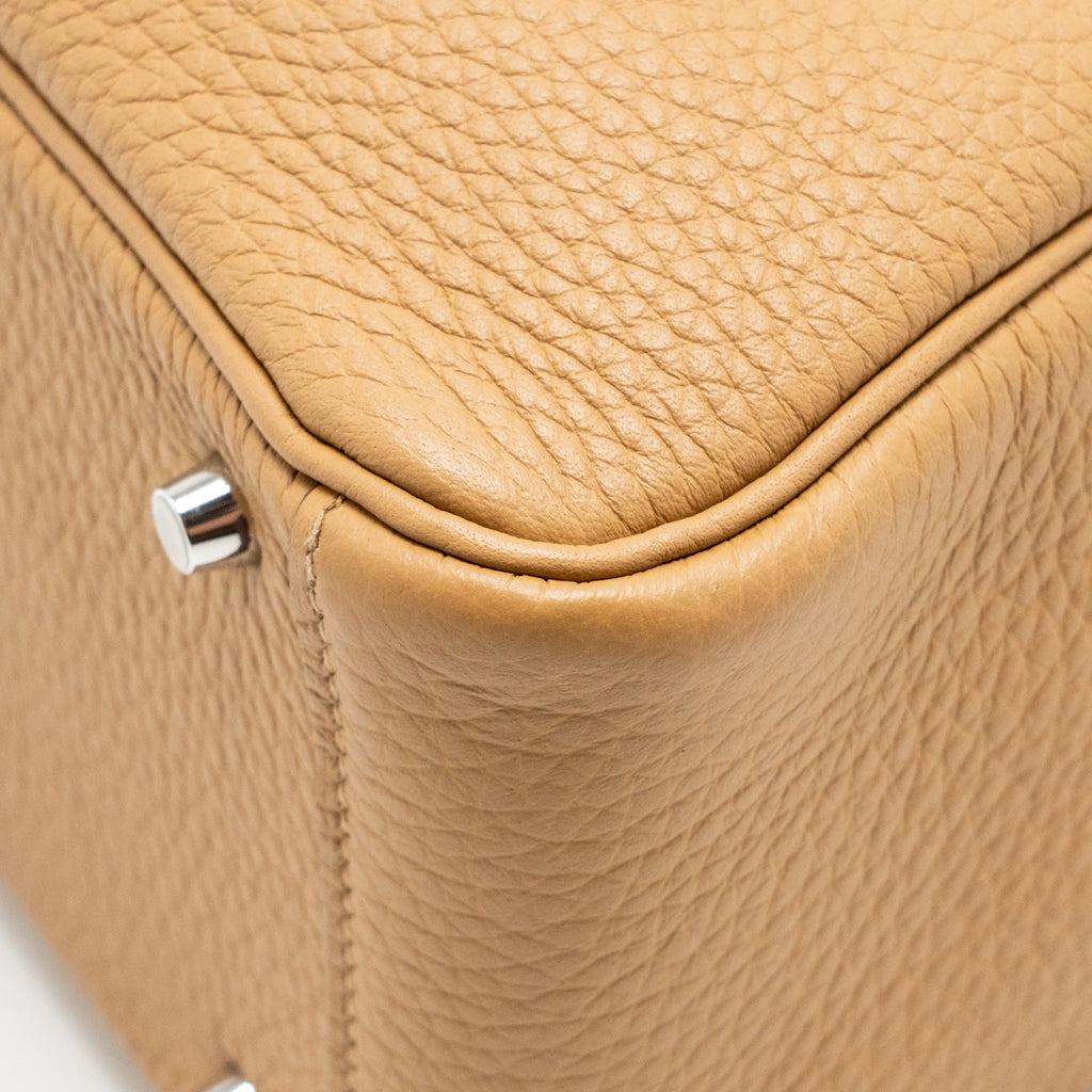 Hermes Mini Lindy II Clemence Biscuit SHW