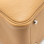 Hermes Mini Lindy II Clemence Biscuit SHW