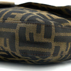 FENDI VINTAGE BAGUETTE SHOUDER BAG FF JACQIARD SHW