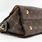 LOUIS VUITTON TUILERIES BAG MONOGRAM CANVAS BLACK/RED GHW