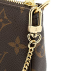 LOUIS VUITTON MINI POCHETTE ACCESSORIES MONOGRAM CANVAS GHW