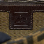FENDI VINTAGE BAGUETTE SHOUDER BAG FF JACQIARD SHW