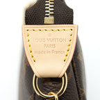 LOUIS VUITTON MINI POCHETTE ACCESSORIES MONOGRAM CANVAS GHW