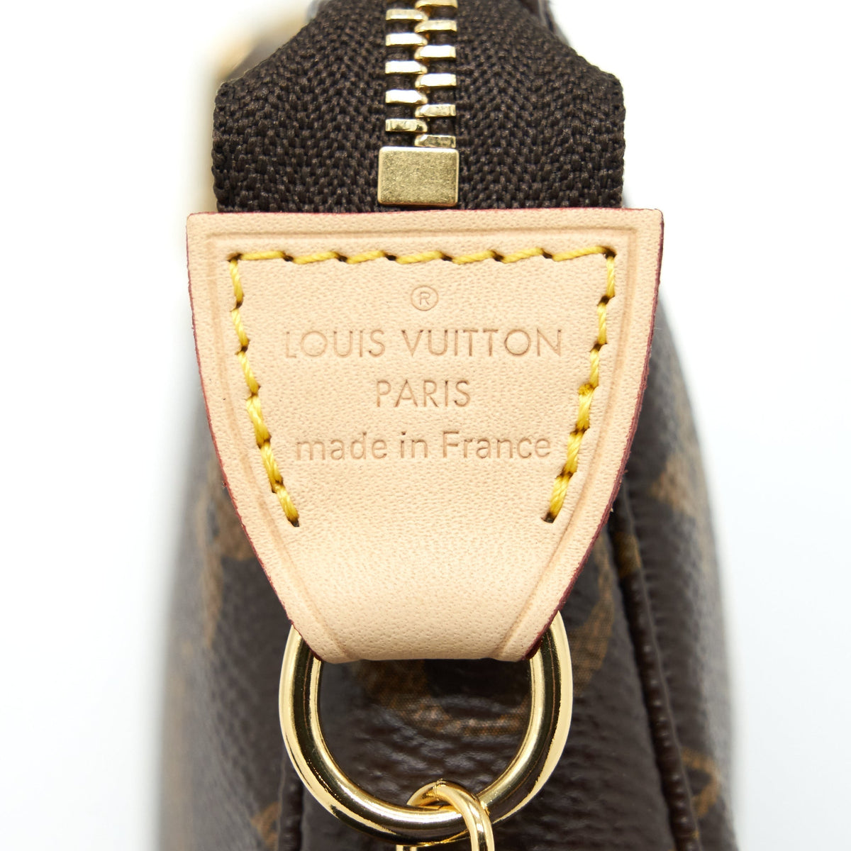 LOUIS VUITTON MINI POCHETTE ACCESSORIES MONOGRAM CANVAS GHW
