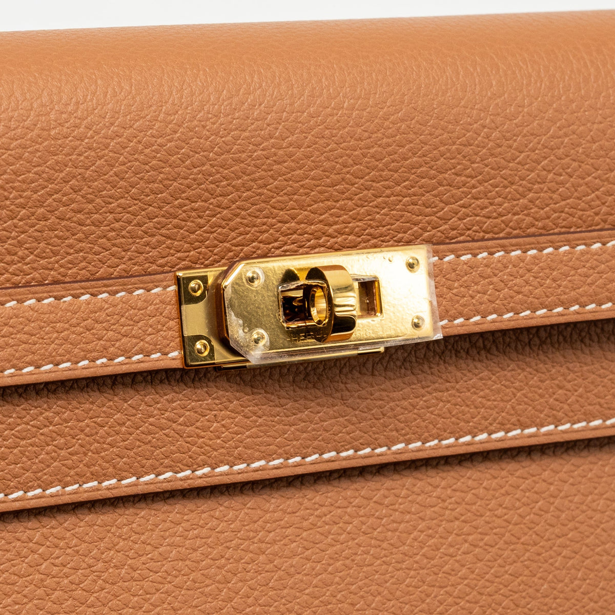 Hermes kelly to go evercolor gold SHW