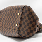 LOUIS VUITTON TREVI GM HANDBAG DAMIER EBENE GHW