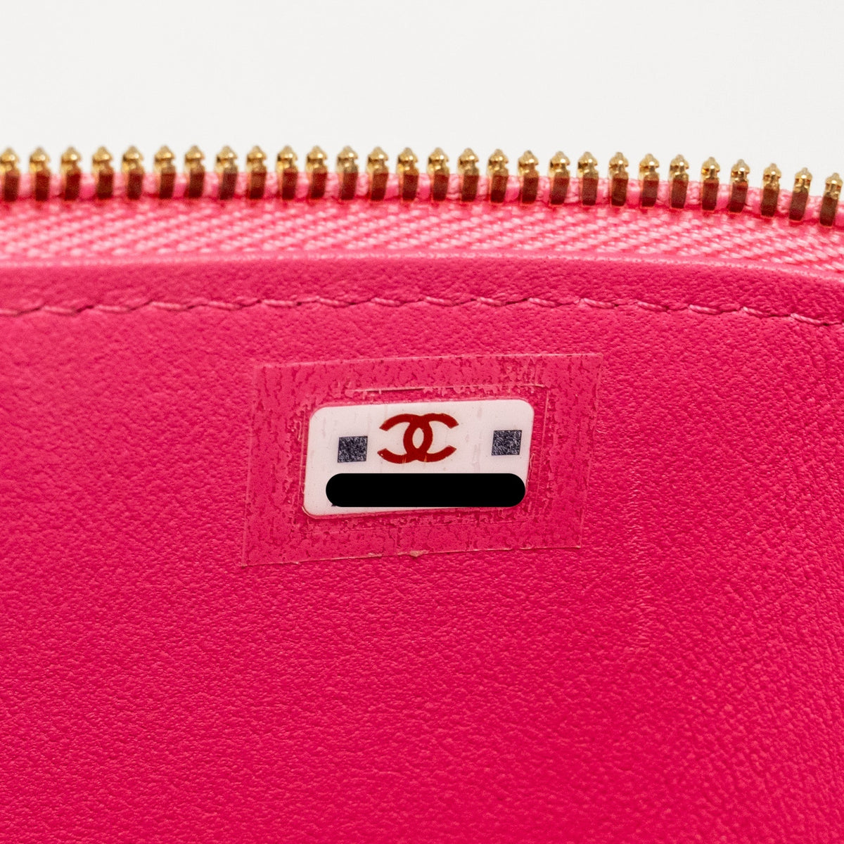 Chanel Long Vanity Case with COCO LOVE DETAILED CHAIN Lambskin Pink GHW (Microchip)