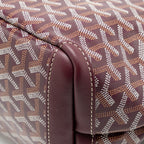 Goyard Artois PM Bag Goyardine Canvas/Chevroches Calfskin Burgundy SHW