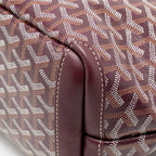 Goyard Artois PM Bag Goyardine Canvas/Chevroches Calfskin Burgundy SHW