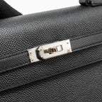 HERMES KELLY 25 EPSOM BLACK SHW
