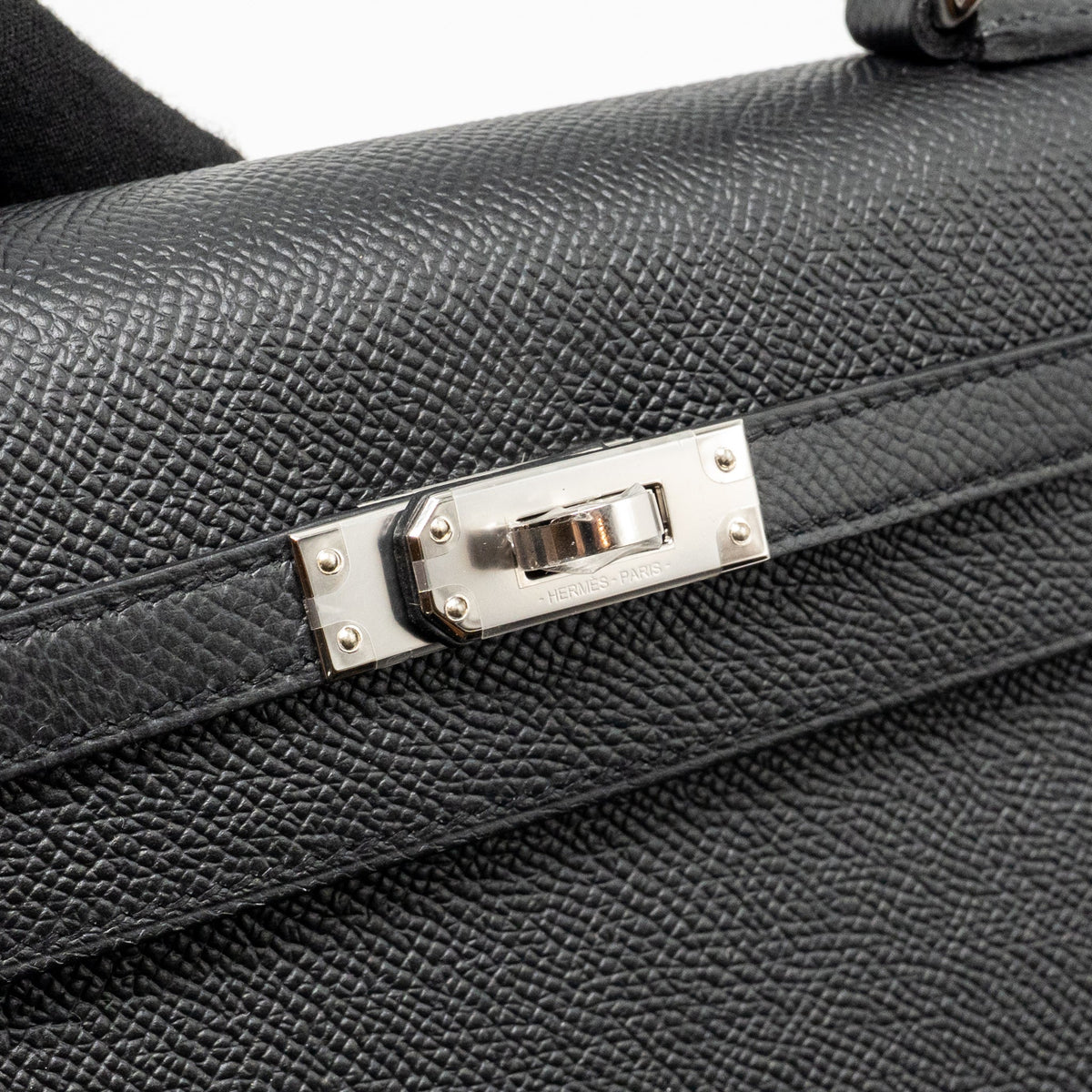 HERMES KELLY 25 EPSOM BLACK SHW