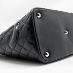 Chanel Cambon Ligne Tote Bag Calfskin/Patent Black SHW