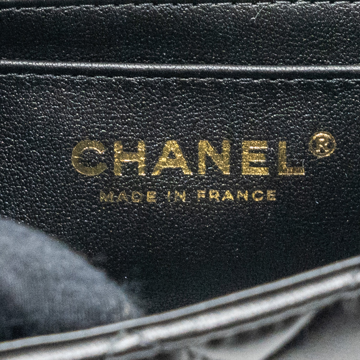 CHANEL TOP HANDLE MINI RECTANGULAR FLAP BAG LAMBSKIN BLACK LGHW (MICROCHIP)