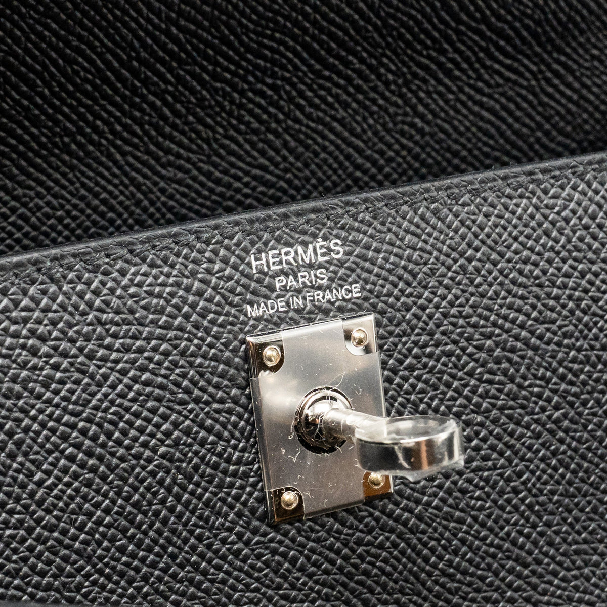 HERMES KELLY 25 EPSOM BLACK SHW