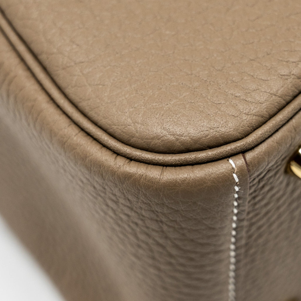 Hermes Mini Lindy II Clemence Etoupe GHW