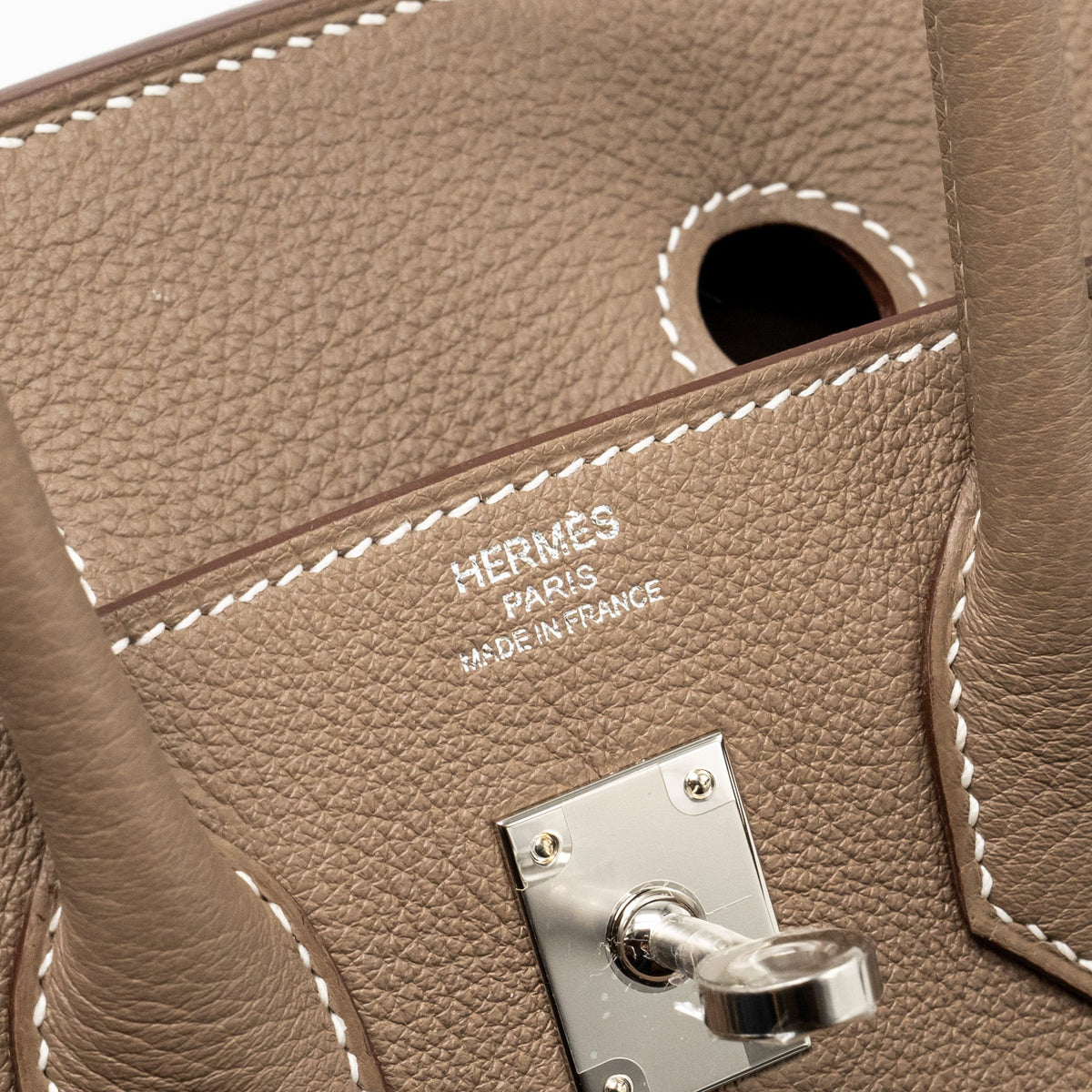 Hermes birkin 25 togo Etoupe SHW