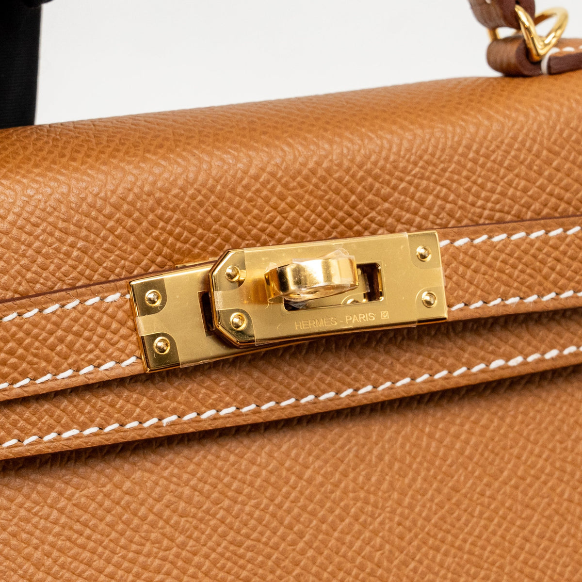 Hermes Mini Kelly II Epsom Gold GHW