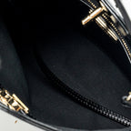 CHANEL 24C MINI 31 BAG SHINY CALFSKIN BLACK LGHW(MICROCHIP)