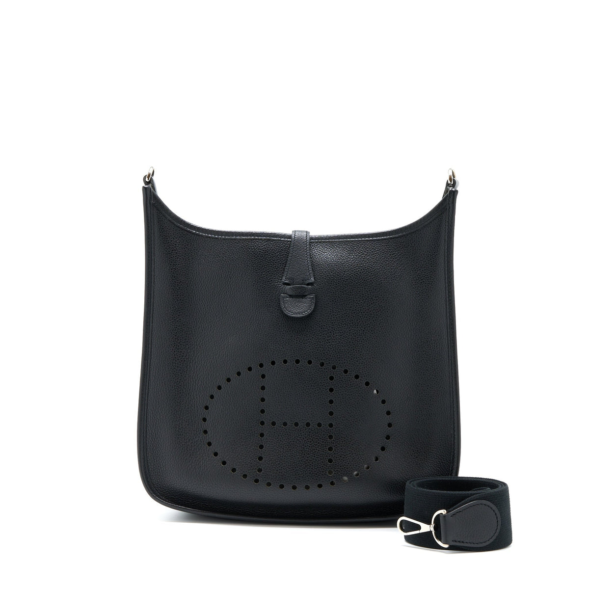 HERMES EVELYN 29 CLEMENCE BLACK SHW